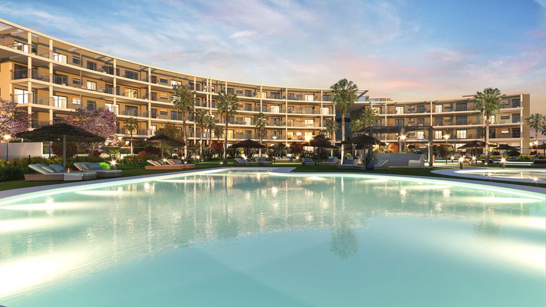 Nowy apartament z widokiem na morze, 150m do plaży – Duquesa
