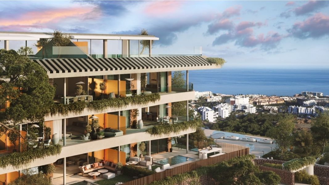 Apartament z panoramicznym widokiem i dostępem do Sport Club – Costa del Sol