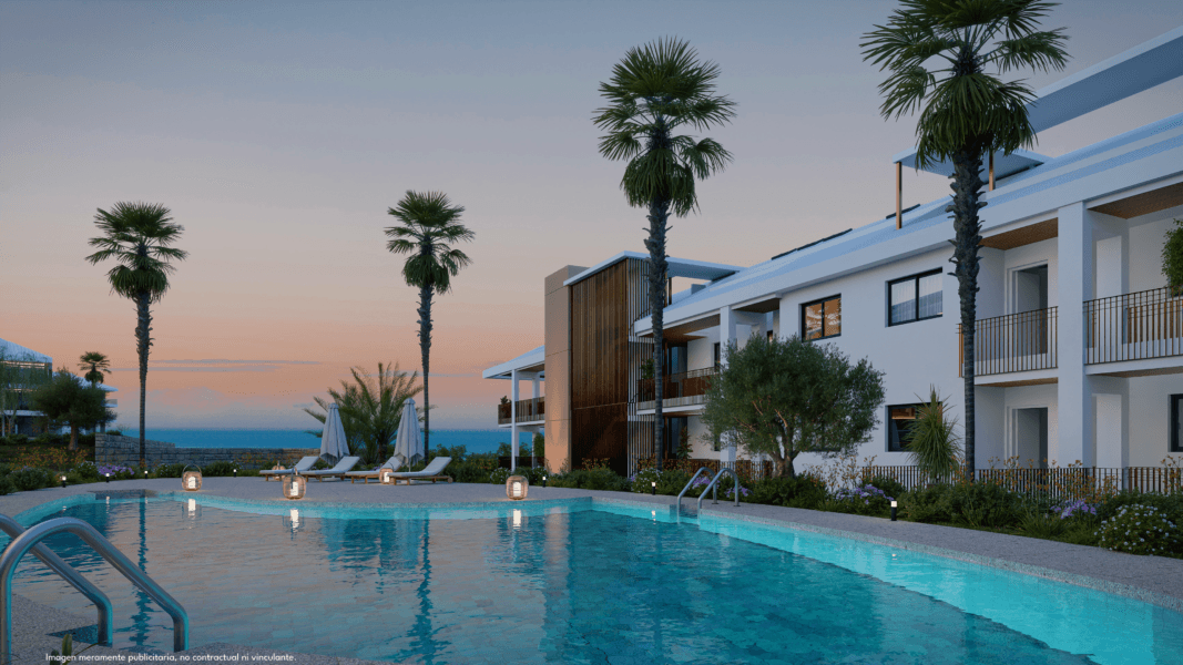 Luksusowe apartamenty Lomas Higuerón z tarasem i widokiem na morze – Costa del Sol