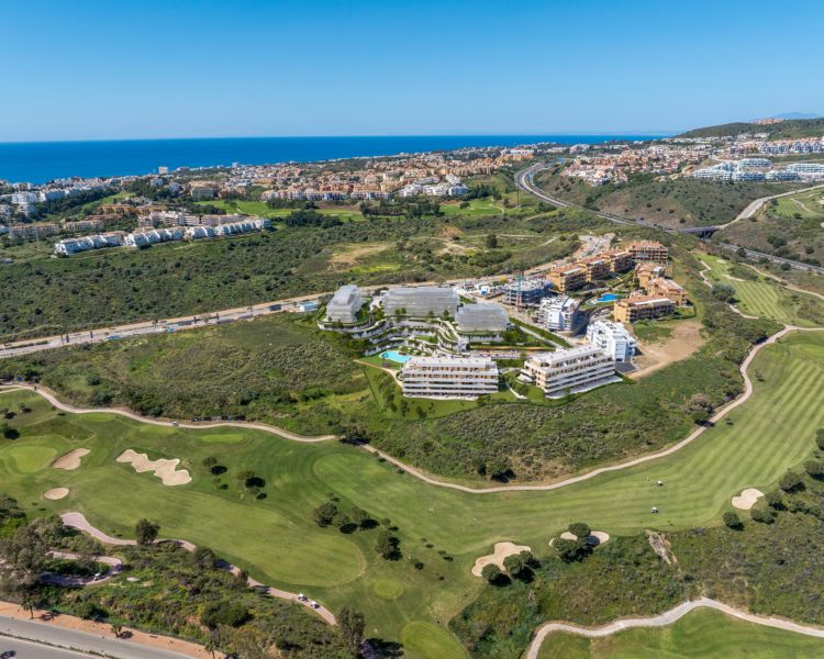 Luksusowy apartament z tarasem i widokiem na golf – Mijas, Costa del Sol