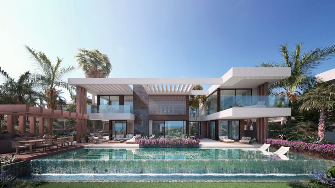 Luksusowe wille z basenem infinity i panoramicznym widokiem – Marbella