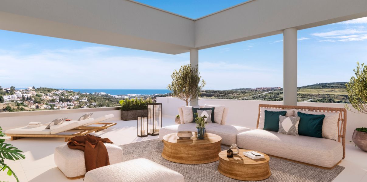Nowa inwestycja Estepona: Apartamenty 4 km od plaży, blisko golf
