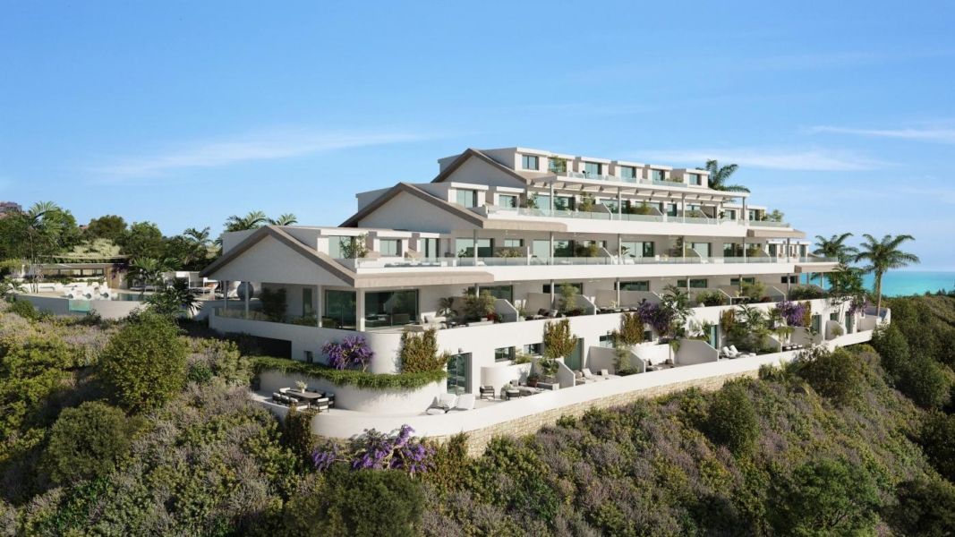 Luksusowy apartament z tarasem, 300m od plaży – Benalmádena Costa