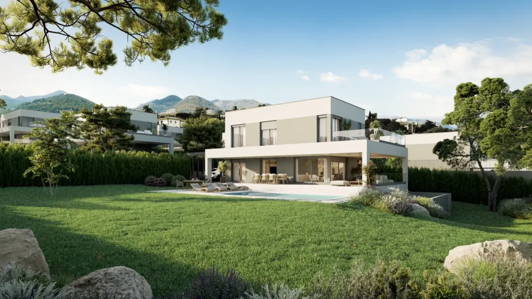 Willa z basenem i ogrodem, blisko Malagi i lotniska – Costa del Sol