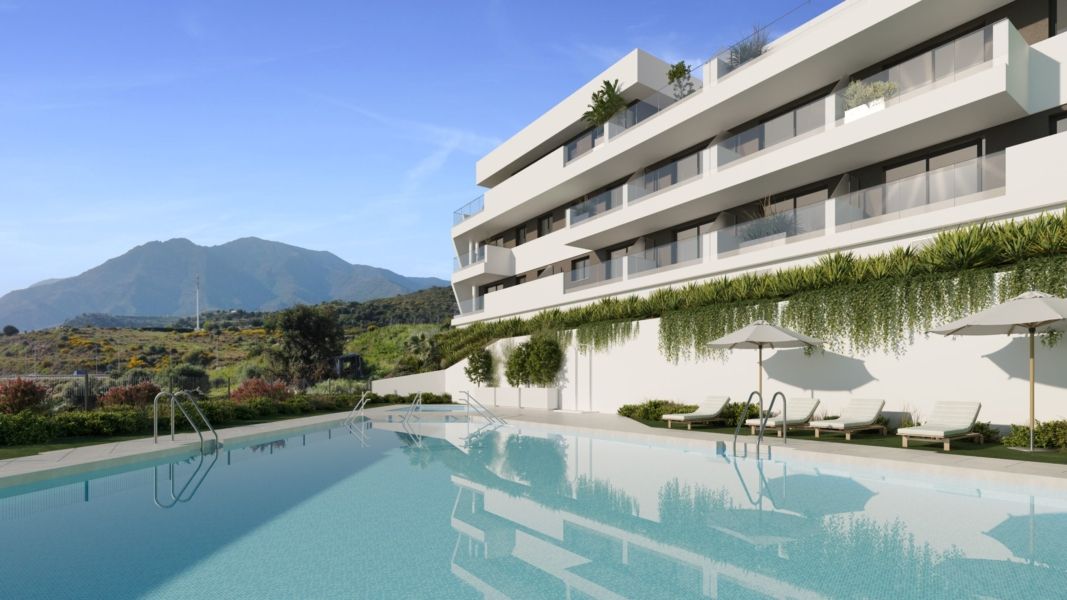 Apartamenty z tarasem i widokiem na morze – Estepona, Costa del Sol