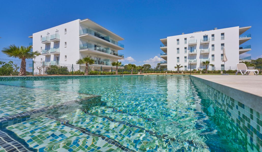 Nowoczesny apartament z tarasem, blisko mariny – Cala d'Or, Majorka