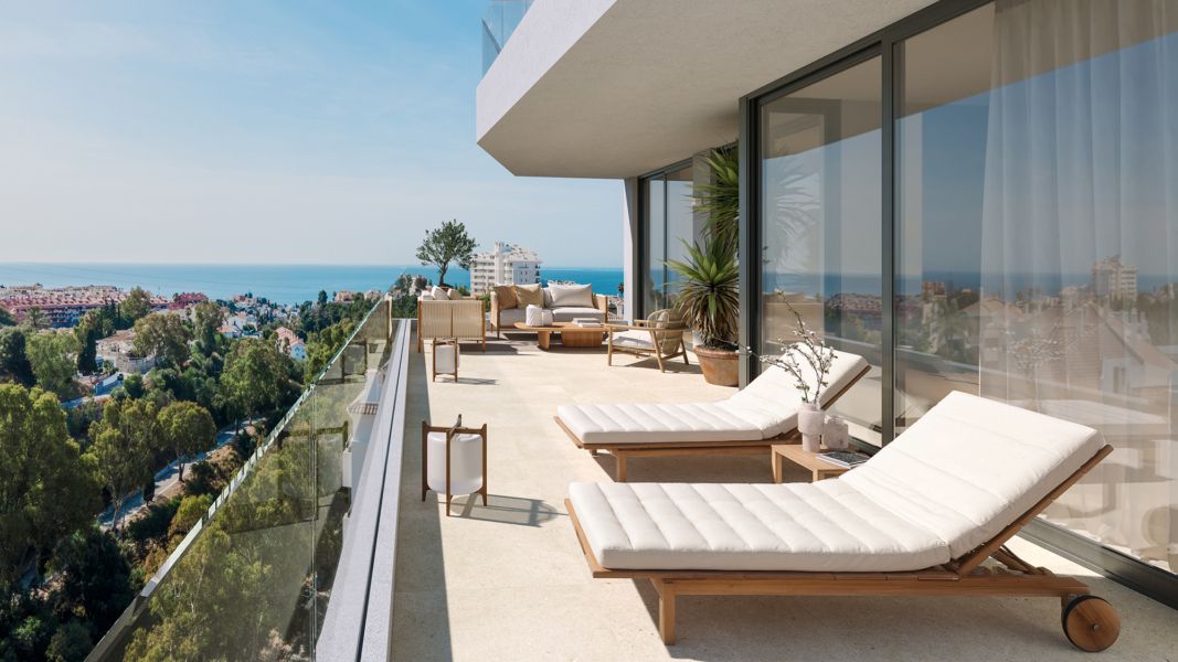 Nowy apartament z tarasem i widokiem na morze – Torreblanca del Sol