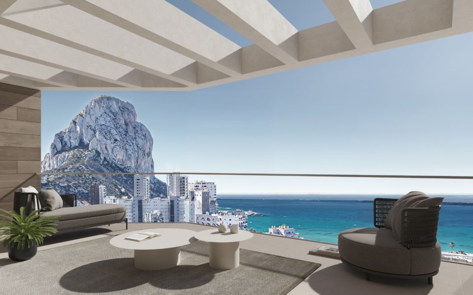 Nowoczesny apartament w nowej inwestycji, 3 min od plaży – Calpe