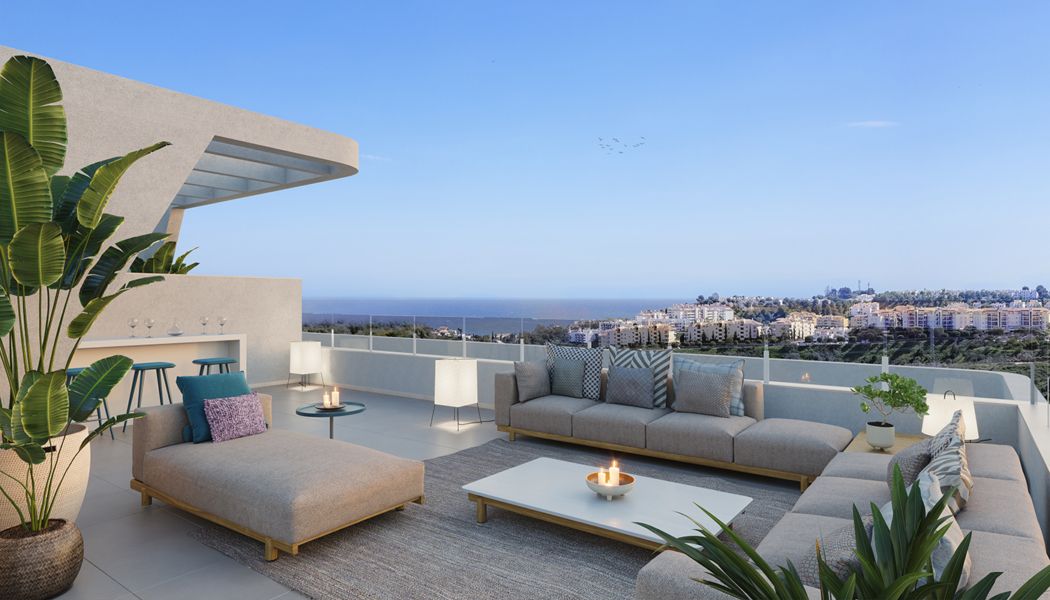 Nowoczesne apartamenty z tarasem, blisko plaży i golfa – La Cala de Mijas