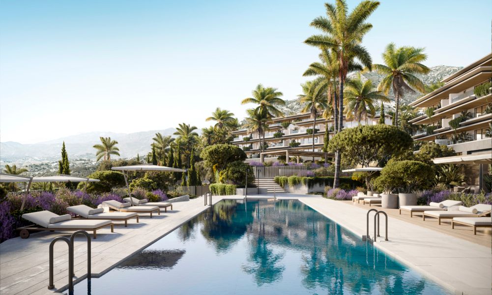 Apartament z panoramicznym widokiem, nowa inwestycja – Mijas, Costa del Sol