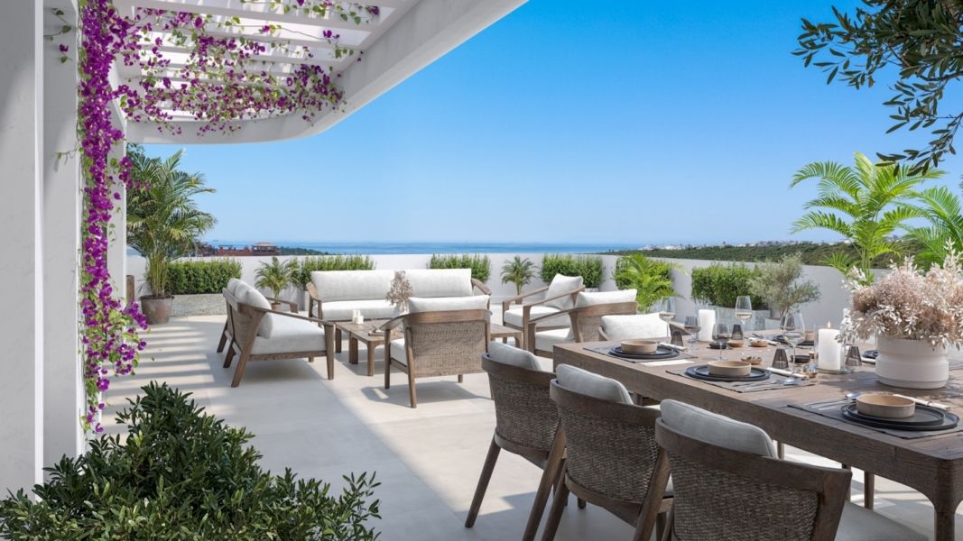 Apartamenty w Casares Golf: Nowa inwestycja z widokiem na morze i golf