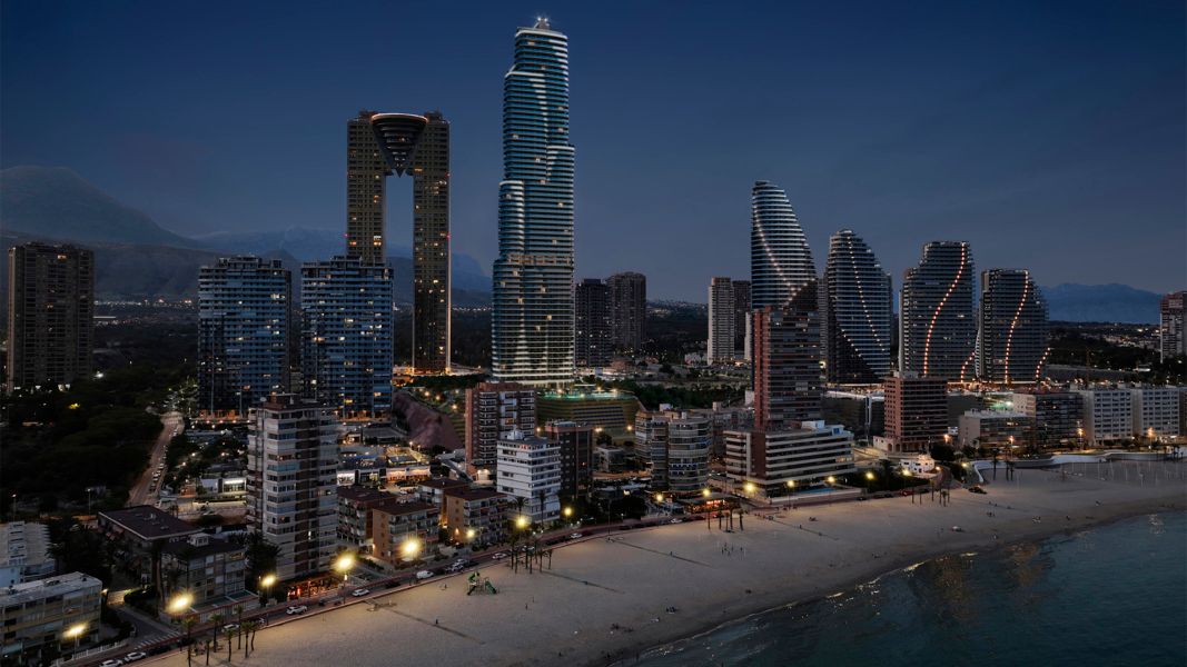 Apartament w nowej inwestycji 150m od Plaży Poniente – Benidorm