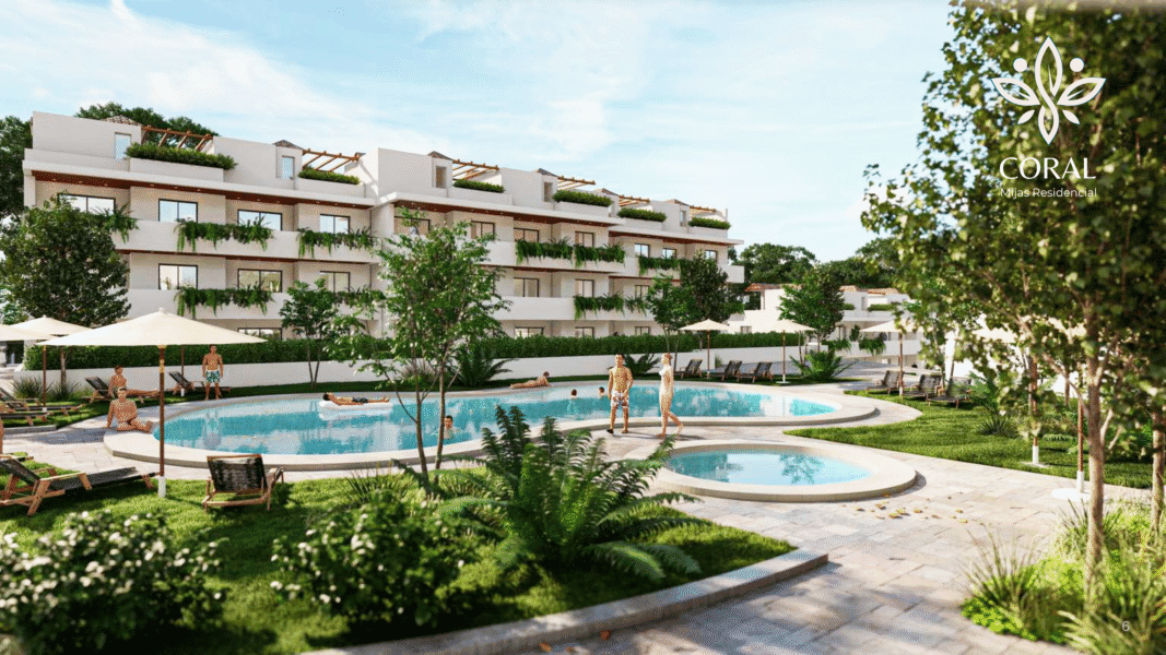Nowa Inwestycja Mijas, Costa del Sol – Apartament przy plaży i polu golfowym