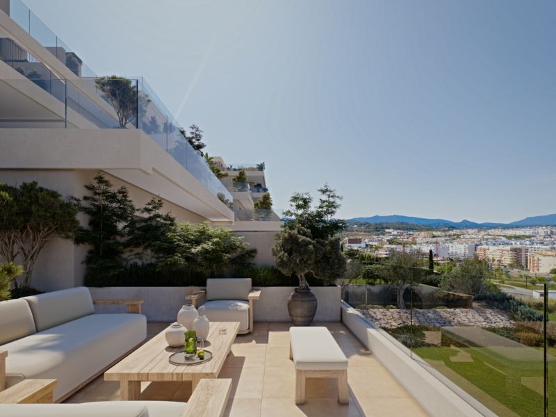 Kameralne apartamenty z tarasem blisko plaży – Costa del Sol
