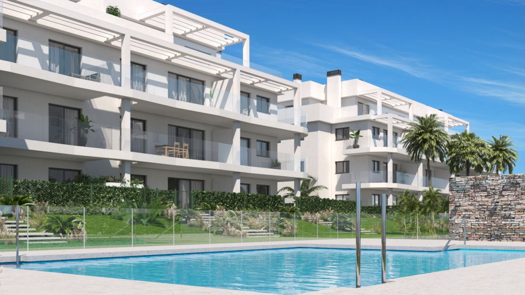 Apartament w nowej inwestycji z tarasem blisko morza – Las Lagunas, Costa del Sol