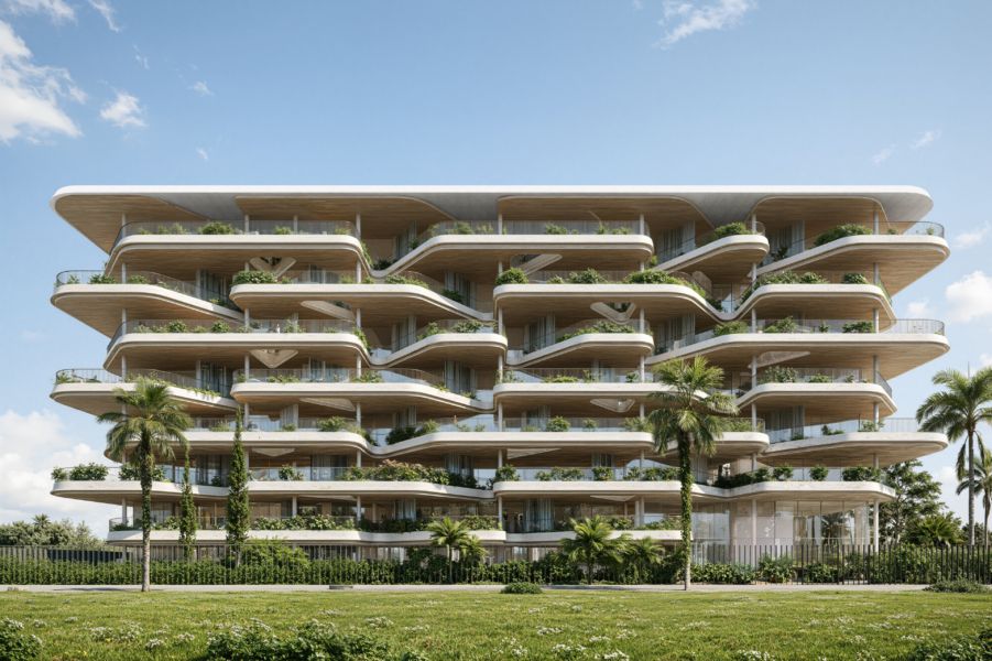 Nowoczesny apartament z tarasem, blisko plaży – Costa del Sol