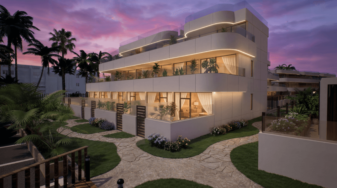 Apartament w pierwszej linii morza z prywatną plażą – Vera Playa
