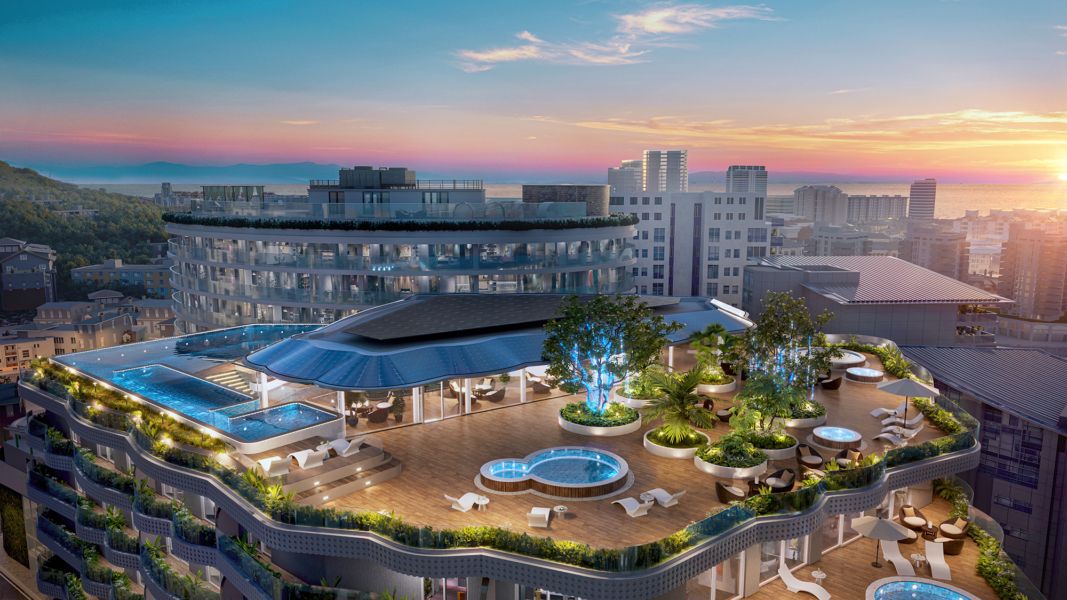 Apartament w Gibraltarze – Nowa inwestycja przy Marina Bay, rooftop pool