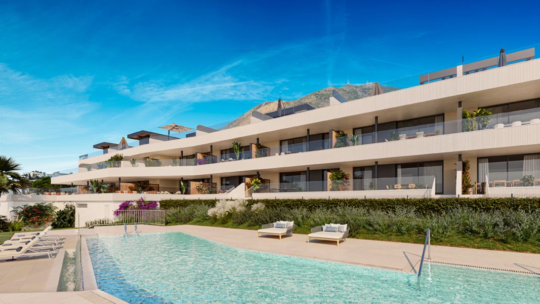 Nowoczesne apartamenty z panoramicznym widokiem na morze – Costa del Sol