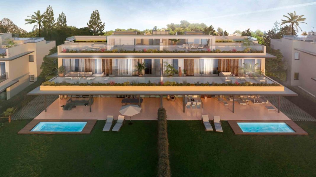 Apartament z prywatnym basenem, blisko plaży i golfu – Marbella