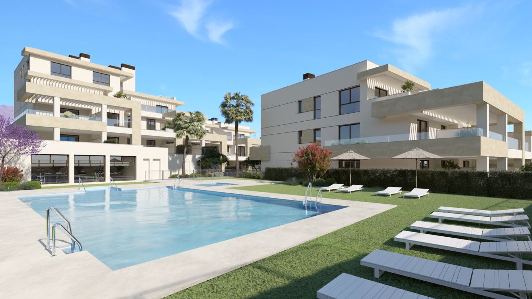 Nowoczesny apartament z widokiem na morze 5 min od plaży – Estepona