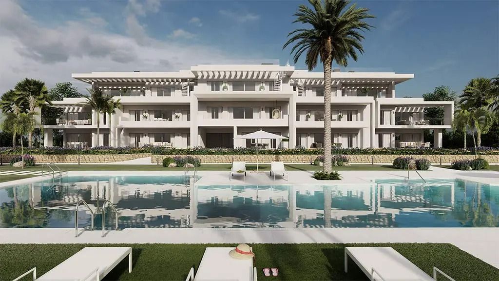 Nowoczesne apartamenty z widokiem na morze – Casares, Costa del Sol