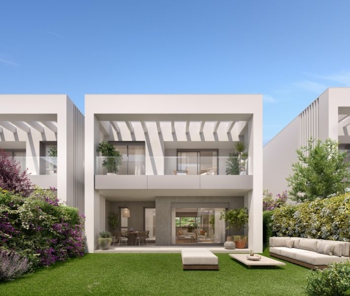 Wille w nowej inwestycji: Prywatny ogród i basen – Marbella