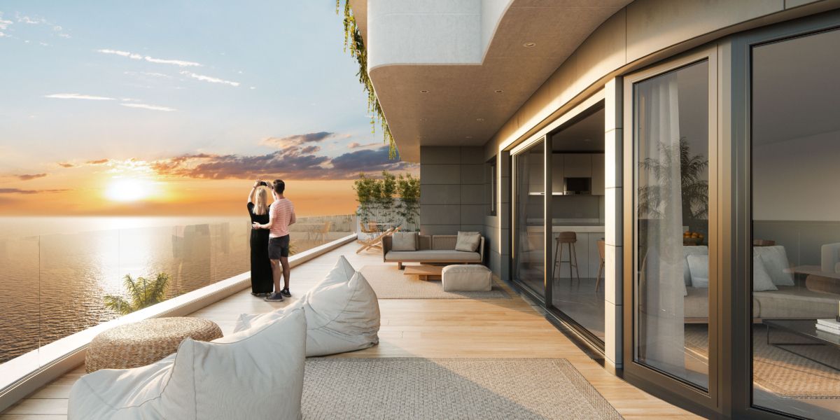 Nowy apartament z tarasem, przy plaży i widokiem – Águilas
