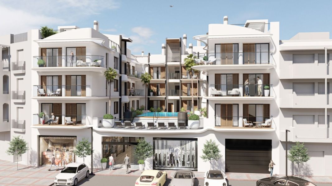 Ekskluzywny Penthouse z solarium w centrum Estepony, 50m od plaży
