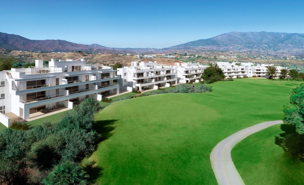 Apartament z tarasem, widok na golf i morze – La Cala Golf Resort