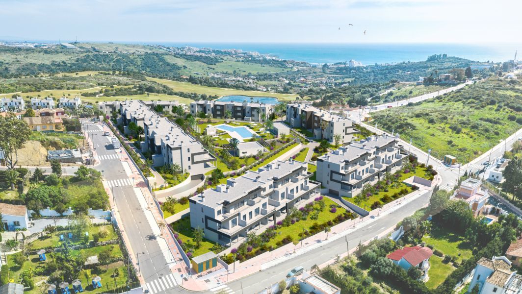 Nowy Apartament z tarasem, widokiem na morze i golf – Valle Romano