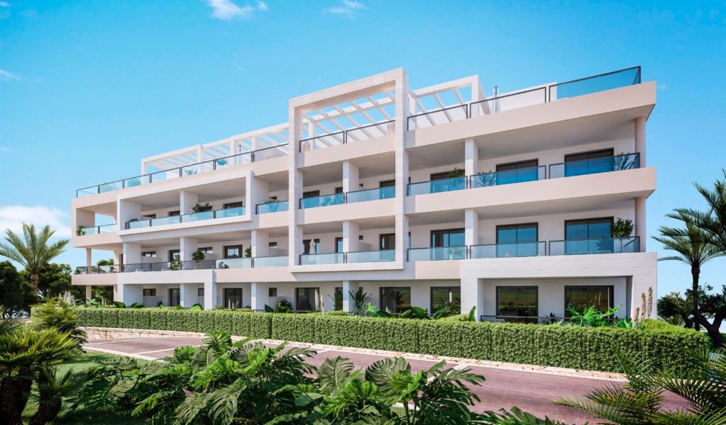 Nowy apartament w Mijas: Widok na morze i golf, 2 min od plaży.