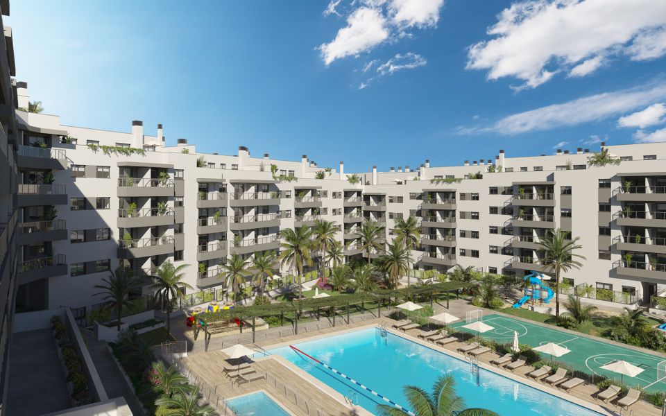 Apartament w Mijas, Costa del Sol – nowa inwestycja z basenem i ogrodem
